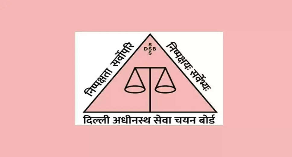 DSSSB Marks for Matron, Draftsman Grade III, and Other Positions 2024 Available Now