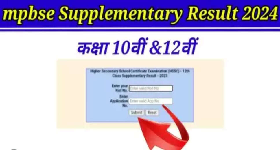 MPBSE 2024 Supplementary Results Announced – Access Your 10th and 12th Grade Results Now