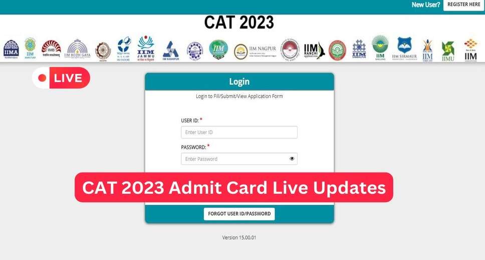 CAT 2023 Admit Card Released: Download at iimcat.ac.in
