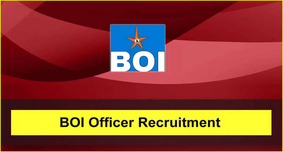 Bank of India (BOI) Announces Recruitment for 143 Officer Posts: Apply Online Now