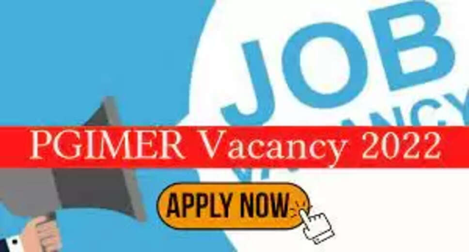PGIMER Recruitment 2022: A great opportunity has come out to get a job (Sarkari Naukri) in the Postgraduate Institute of Medical Education and Research Chandigarh (AIIMS). PGIMER has invited applications to fill the posts of Project Leader and Content Developer (PGIMER Recruitment 2022). Interested and eligible candidates who want to apply for these vacant posts (PGIMER Recruitment 2022) can apply by visiting the official website of PGIMER at pgimer.edu.in. The last date to apply for these posts (PGIMER Recruitment 2022) is 25 September. Apart from this, candidates can also directly apply for these posts (PGIMER Recruitment 2022) by clicking on this official link pgimer.edu.in. If you need more detail information related to this recruitment, then you can see and download the official notification (PGIMER Recruitment 2022) through this link PGIMER Recruitment 2022 Notification PDF. A total of 1 post will be filled under this recruitment (PGIMER Recruitment 2022) process. Important Dates for PGIMER Recruitment 2022 Starting date of online application – 20 September Last date to apply online - 25 September Name of Post No of Post Education Age Limit Salary Coordinator 1 M.Sc in Medical Content Developer 1 Graduate Selection Process for PGIMER Recruitment 2022 Project Leader and Content Developer will be done on the basis of written test. How to Apply for PGIMER Recruitment 2022 Interested and eligible candidates can apply through official website of PGIMER (pgimer.edu.in) latest by 25 September. For detailed information regarding this, you can refer to the official notification given above. If you want to get a government job, then apply for this recruitment before the last date and fulfill your dream of getting a government job. You can visit naukrinama.com for more such latest government jobs information.