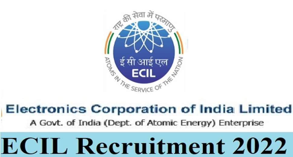 ECIL Recruitment 2022: A great opportunity has emerged to get a job (Sarkari Naukri) in ECIL. Electronic Corporation of India Limited has sought applications to fill Technical Officer and other posts (ECIL Recruitment 2022). Interested and eligible candidates who want to apply for these vacant posts (ECIL Recruitment 2022), can apply by visiting the official website of ECIL at ecil.co.in. To apply for these posts (ECIL Recruitment 2022), you can participate in the interview    Apart from this, candidates can also apply for these posts (ECIL Recruitment 2022) directly by clicking on this official link ecil.co.in. If you want more detailed information related to this recruitment, then you can see and download the official notification (ECIL Recruitment 2022) through this link ECIL Recruitment 2022 Notification PDF. A total of posts will be filled under this recruitment (ECIL Recruitment 2022) process.  Important Dates for ECIL Recruitment 2022  Online Application Starting Date –  Last date for online application –  ECIL Recruitment 2022 Posts Recruitment Location  Hyderabad  Details of posts for ECIL Recruitment 2022  Total No. of Posts –Posts  Eligibility Criteria for ECIL Recruitment 2022  Technical Officer: Bachelor's degree in relevant subject from recognized institute with experience.  Age Limit for ECIL Recruitment 2022  The age of the candidates will be valid as per the rules of the department.  Salary for ECIL Recruitment 2022  Technical Officer: 25000  Selection Process for ECIL Recruitment 2022  Technical Officer: Will be done on the basis of Interview.  How to apply for ECIL Recruitment 2022  Interested and eligible candidates can attend the interview on through the official website of ECIL (ecil.co.in). For detailed information in this regard, refer to the official notification given above.    If you want to get a government job, then apply for this recruitment before the last date and fulfill your dream of getting a government job. You can visit naukrinama.com for more such latest government jobs information.