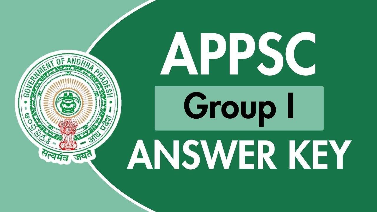 APPSC Group I answer key 2024 released; here's download link