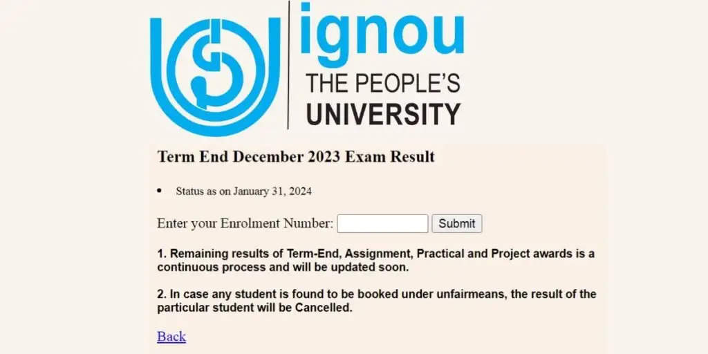 IGNOU December TEE 2023: Apply for Result Revaluation Now