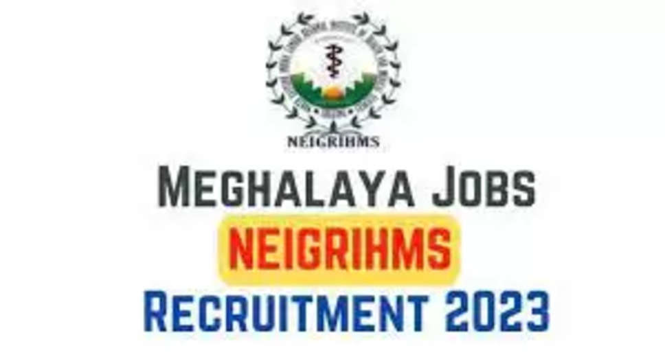 NEIGRIHMS Recruitment 2023: A great opportunity has emerged to get a job (Sarkari Naukri) in the Northeastern Indira Gandhi Regional Institute of Health and Medical Sciences, (NEIGRIHMS). NEIGRIHMS has sought applications to fill the posts of Senior Research Fellow, Project Technician and others (NEIGRIHMS Recruitment 2023). Interested and eligible candidates who want to apply for these vacant posts (NEIGRIHMS Recruitment 2023), can apply by visiting the official website of NEIGRIHMS at neigrihms.gov.in. The last date to apply for these posts (NEIGRIHMS Recruitment 2023) is 19 January 2023.  Apart from this, candidates can also apply for these posts (NEIGRIHMS Recruitment 2023) by directly clicking on this official link neigrihms.gov.in. If you want more detailed information related to this recruitment, then you can see and download the official notification (NEIGRIHMS Recruitment 2023) through this link NEIGRIHMS Recruitment 2023 Notification PDF. A total of 2 posts will be filled under this recruitment (NEIGRIHMS Recruitment 2023) process.  Important Dates for NEIGRIHMS Recruitment 2023  Online Application Starting Date –  Last date for online application - 19 January 2023  Details of posts for NEIGRIHMS Recruitment 2023  Total No. of Posts- Senior Research Fellow, Project Technician & Other - 2 Posts  Location- Shillong  Eligibility Criteria for NEIGRIHMS Recruitment 2023  Senior Research Fellow, Project Technician & Other: MBBS degree from recognized institute and experience  Age Limit for NEIGRIHMS Recruitment 2023  The age of the candidates will be valid 30 years.  Salary for NEIGRIHMS Recruitment 2023  Senior Research Fellow, Project Technician & Other : 41300/-  Selection Process for NEIGRIHMS Recruitment 2023  Senior Research Fellow, Project Technician & Other: Based on Interview.  How to Apply for NEIGRIHMS Recruitment 2023  Interested and eligible candidates can apply through NEIGRIHMS official website (neigrihms.gov.in) latest by 19 January 2023. For detailed information in this regard, refer to the official notification given above.  If you want to get a government job, then apply for this recruitment before the last date and fulfill your dream of getting a government job. You can visit naukrinama.com for more such latest government jobs information.
