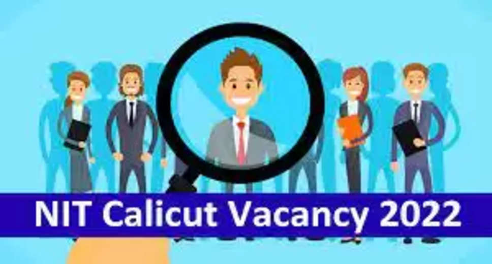 NIT CALICUT Recruitment 2022: A great opportunity has emerged to get a job (Sarkari Naukri) in National Institute of Technology Calicut (NIT CALICUT). NIT CALICUT has sought applications to fill the posts of Project Administrative Assistant (NIT CALICUT Recruitment 2022). Interested and eligible candidates who want to apply for these vacant posts (NIT CALICUT Recruitment 2022), can apply by visiting the official website of NIT CALICUT at nitc.ac.in. The last date to apply for these posts (NIT CALICUT Recruitment 2022) is 16 January 2023.  Apart from this, candidates can also apply for these posts (NIT CALICUT Recruitment 2022) by directly clicking on this official link nitc.ac.in. If you need more detailed information related to this recruitment, then you can view and download the official notification (NIT CALICUT Recruitment 2022) through this link NIT CALICUT Recruitment 2022 Notification PDF. A total of 1 post will be filled under this recruitment (NIT CALICUT Recruitment 2022) process.  Important Dates for NIT CALICUT Recruitment 2022  Starting date of online application -  Last date for online application – 16 January 2023  Details of posts for NIT CALICUT Recruitment 2022  Total No. of Posts – Project Administrative Assistant – 1 Post  Location- Calicut  Eligibility Criteria for NIT CALICUT Recruitment 2022  Project Administrative Assistant: Diploma, Graduate, B.Tech degree in the relevant subject from a recognized institute and experience  Age Limit for NIT CALICUT Recruitment 2022  The age of the candidates will be valid 40 years.  Salary for NIT CALICUT Recruitment 2022  Project Administrative Assistant: 22516  Selection Process for NIT CALICUT Recruitment 2022  Will be done on the basis of written test.  How to Apply for NIT CALICUT Recruitment 2022  Interested and eligible candidates can apply through the official website of NIT CALICUT (nitc.ac.in) by 16 January 2023. For detailed information in this regard, refer to the official notification given above.  If you want to get a government job, then apply for this recruitment before the last date and fulfill your dream of getting a government job. You can visit naukrinama.com for more such latest government jobs information.