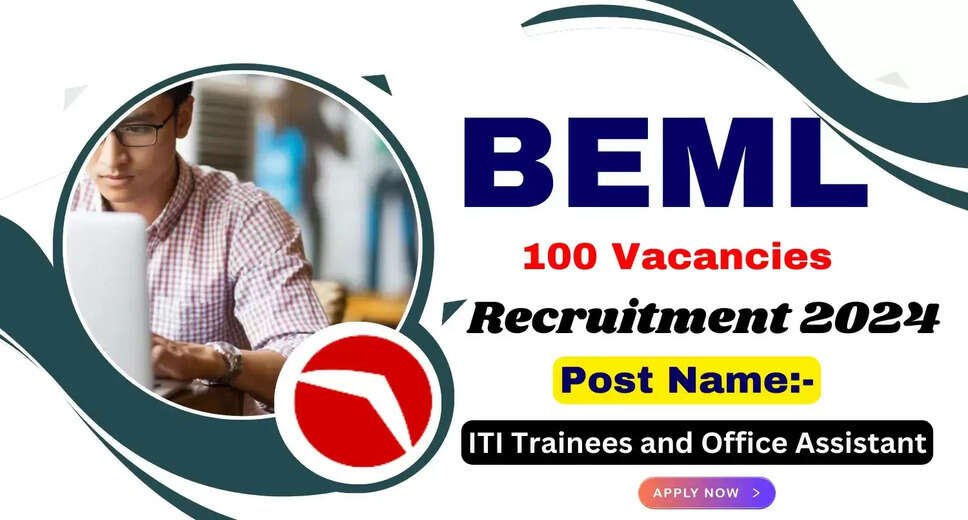 Notification Cancelled: BEML ITI Trainee & Office Assistant Trainee Recruitment 2024