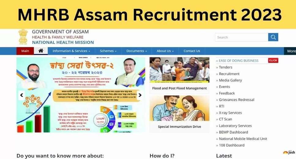 MHRB Assam Medical Officer (Ayur) Recruitment 2023: Apply Online for 101 Posts 