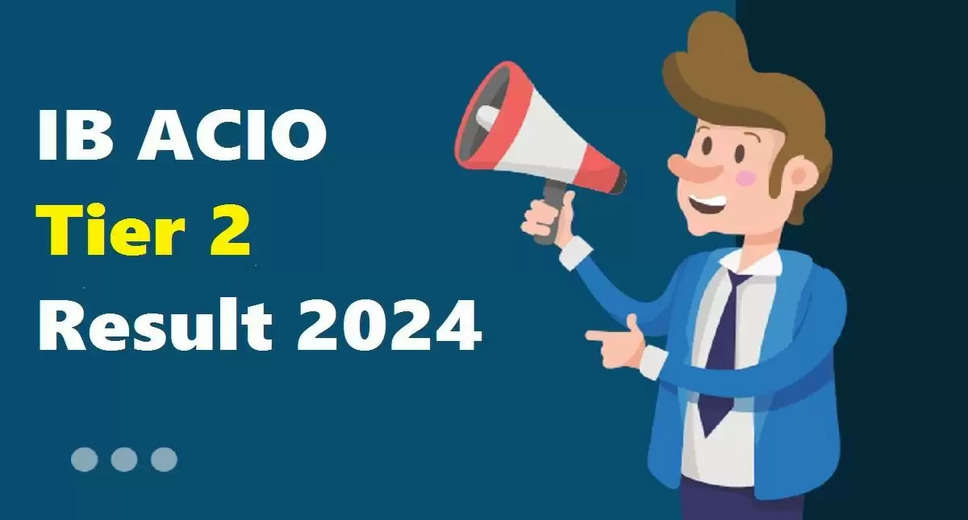 IB 2024: Tier II Results for ACIO-Grade II/Executive Exam Now Available