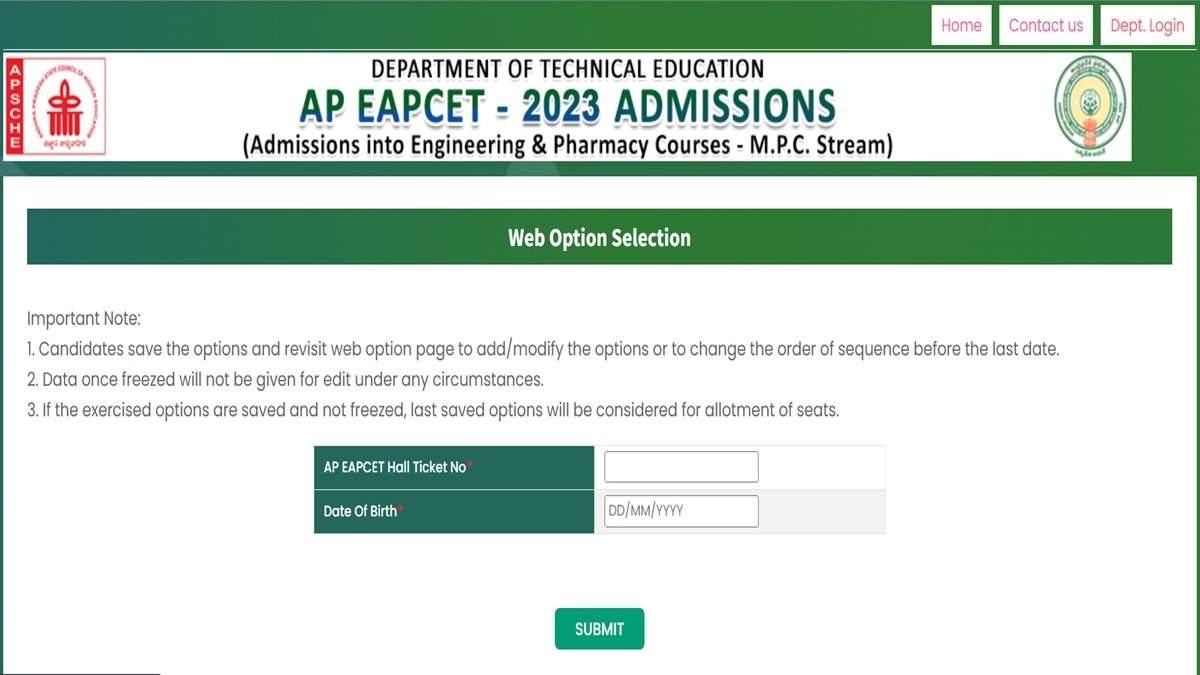 AP EAMCET Counselling 2023: Special Round Seat Allotment Out, Report by November 14 