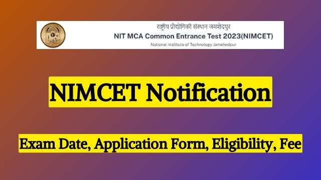 NIMCET 2024 Exam Tomorrow: Essential Items to Carry and Guidelines to Follow