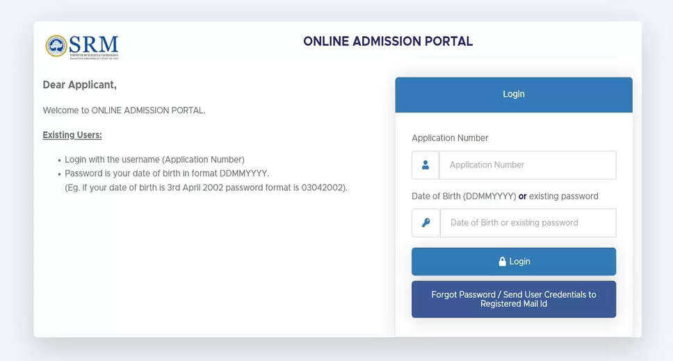 SRMJEEE 2024 Phase 1 Round 2 Seat Allotment Result to be Declared Tomorrow at srmist.edu.in