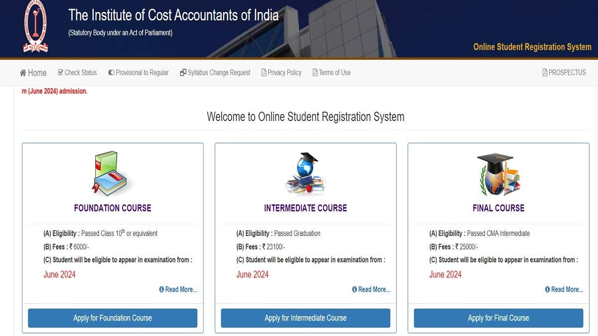 CMA June 2024 Admit Cards Now Out: Find Direct Download Link on icmai.in