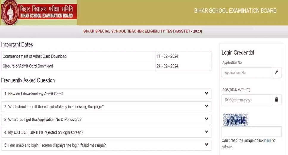 BSSTET Exam Date Announced for 2024: Save the Date for Your Test Preparation
