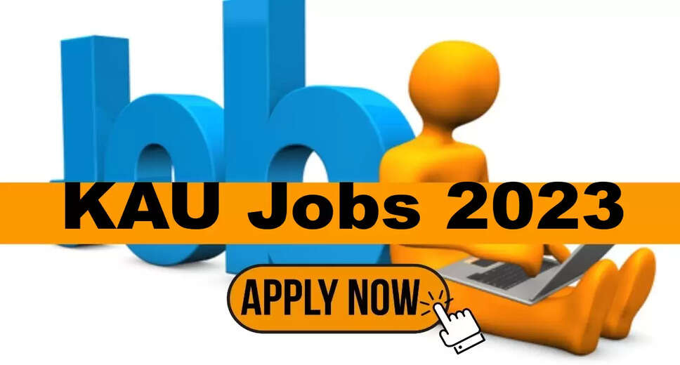 KAU Recruitment 2023: A great opportunity has emerged to get a job (Sarkari Naukri) in Kerala Agricultural University (KAU). KAU has sought applications to fill the posts of Assistant Professor (KAU Recruitment 2023). Interested and eligible candidates who want to apply for these vacant posts (KAU Recruitment 2023), they can apply by visiting KAU's official website kau.in. The last date to apply for these posts (KAU Recruitment 2023) is 23 January 2023.  Apart from this, candidates can also apply for these posts (KAU Recruitment 2023) by directly clicking on this official link kau.in. If you want more detailed information related to this recruitment, then you can see and download the official notification (KAU Recruitment 2023) through this link KAU Recruitment 2023 Notification PDF. A total of 2 posts will be filled under this recruitment (KAU Recruitment 2023) process.  Important Dates for KAU Recruitment 2023  Starting date of online application -  Last date for online application – 23 January 2023  Details of posts for KAU Recruitment 2023  Total No. of Posts-  Assistant Professor - 2 Posts  Eligibility Criteria for KAU Recruitment 2023  Assistant Professor: M.Sc degree in Agriculture and Home Science from recognized institute with experience  Age Limit for KAU Recruitment 2023  The age of the candidates will be valid 40 years.  Salary for KAU Recruitment 2023  Assistant Professor- 41100/-  Selection Process for KAU Recruitment 2023  Will be done on the basis of interview.  How to apply for KAU Recruitment 2023  Interested and eligible candidates can apply through the official website of KAU (kau.in) till 31 January 2023. For detailed information in this regard, refer to the official notification given above.  If you want to get a government job, then apply for this recruitment before the last date and fulfill your dream of getting a government job. For more latest government jobs like this, you can visit naukrinama.com