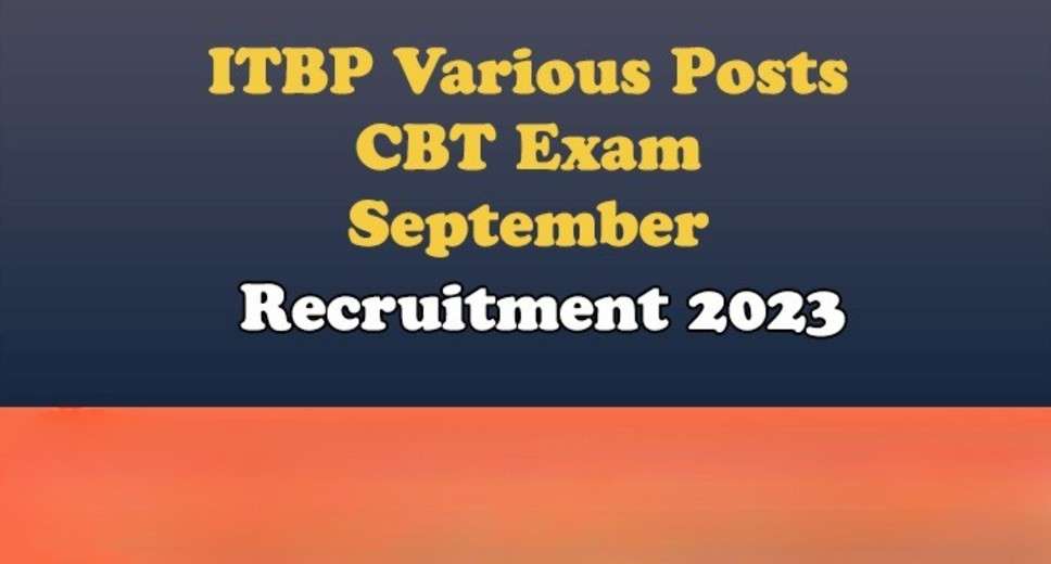 ITBP Various Post Recruitment 2023 CBT Exam Admit Card Released: Get Your Call Letter Now!