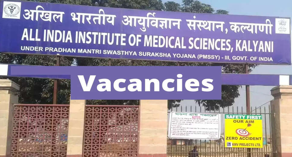 AIIMS, Kalyani 2023 Recruitment for Sr Resident: Apply Online Now The All India Institute of Medical Sciences (AIIMS), Kalyani has released a notification for the recruitment of Sr Resident Vacancy. The total number of vacancies available for this position is 153. This is a great opportunity for medical professionals who are looking for a job in the healthcare sector. Interested and eligible candidates can apply online by visiting the official website of AIIMS Kalyani. In this blog post, we will be discussing the details of this recruitment process. Application Fee Candidates belonging to the unreserved/OBC category have to pay an application fee of Rs.1000/-, while candidates belonging to the SC/ST category are exempted from paying the application fee. The payment can be made through online mode. Important Dates The last date to apply online and pay the application fee is 13-05-2023. Age Limit The upper age limit for the candidates is 45 years as on 13-05-2023. Age relaxation is applicable as per rules. Qualification To be eligible for the Sr Resident vacancy, candidates should possess a postgraduate medical degree such as MD/MS/DNB/Diploma in the relevant discipline. For more details regarding the qualification, candidates are advised to refer to the official notification. Vacancy Details The total number of vacancies available for the Sr Resident position is 153. How to Apply Interested and eligible candidates can apply online by visiting the official website of AIIMS Kalyani. The link for the online application is available on the official website. Candidates are advised to read the notification carefully before filling the application form. To view the official notification, click here. To visit the official website of AIIMS Kalyani, click here.