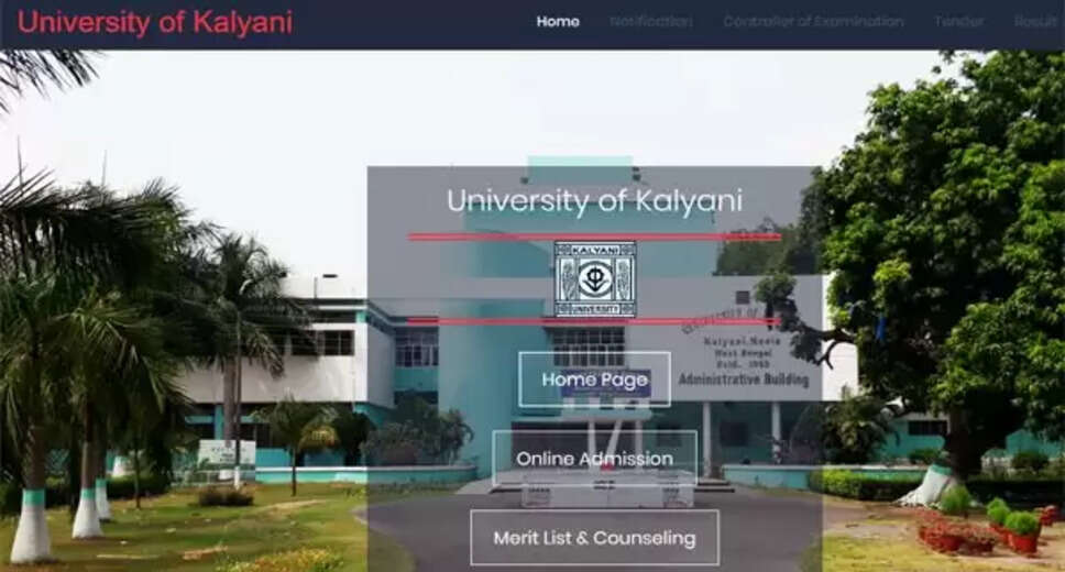 Kalyani University Announces 2024 Results: Access UG and PG Mark Sheets via Direct Link
