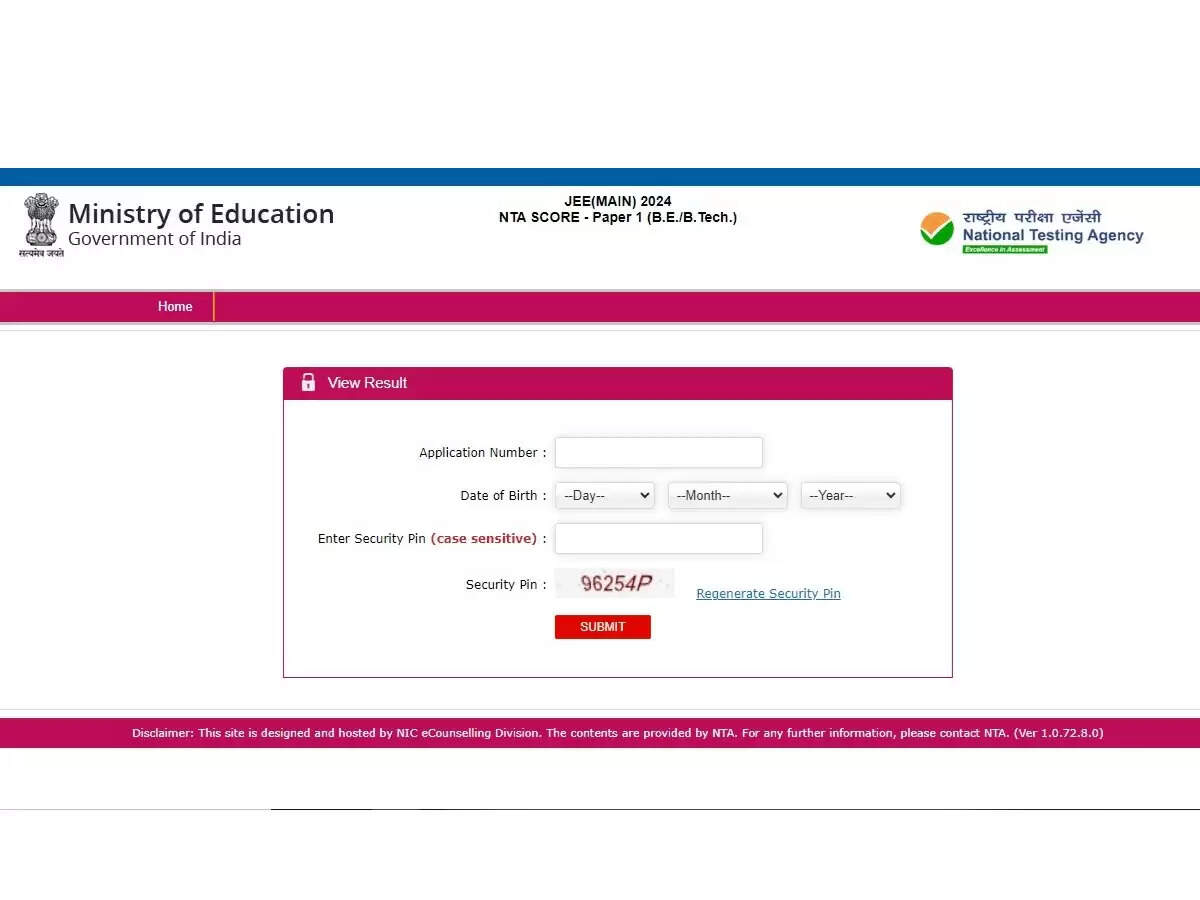 NTA JEE Main 2024 Session 1 Results Released: Download Scorecard Now!