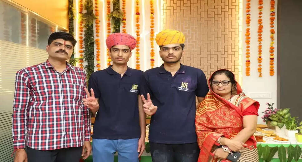 Jodhpur : Daughter of HC Judge's driver clears judiciary exam, two brothers crack NEET Jaipur, Sep 21 | Are Tier 2 and Tier 3 students capable of breaking through the barrier and achieving their dreams with the right mentoring and teaching? Can they clear competitive exams and spread their wings? These questions might haunt you if you are from a small town, however, the story of two brothers from Jodhpur and a girl from this town should inspire all. The brothers cracked NEET and the girl cleared her judiciary exam with the help of apps available in today's time. The three have proved the fact that place or location is not a challenge if one decides to make the future bright. In Jodhpur, 23-year-old Kartika Gehlot, daughter of the driver employed at the Jodhpur branch of the Rajasthan High court, managed to crack the Rajasthan Judicial Services exam and secured 66th rank in the exam, whose results were announced recently. Kartika was keen on wearing the black robes of the judiciary and her parents used to suggest that she earn the black robes by studying and hard work. Due to Covid, she switched over offline classes to online coaching on an edutech app. She said, "I credit first to my parents for fueling the passion in me and showing the right direction and secondly, to this App for providing me the best education in difficult times." Kartika's parents always told her: "Listen to the videos and write notes," and she thoroughly followed these instructions Similarly, two brothers, Mukesh Rathore and Pankaj Rathore, sons of an e-mitra kiosk operator in Jodhpur, have successfully passed the NEET Exams. E-mitra is a single window kiosk service offered by the Government of Rajasthan. Mukesh got 690 out of 720 points and aims to continue his medical studies at AIIMS, New Delhi. Mukesh's older brother, Pankaj also performed well in the exams and is looking forward to bagging a seat at one of the prestigious medical institutes in the country. The brothers hail from a small middle class family in Jodhpur. The family members said that amid a rigorous study routine, the brothers used to help the family with the kiosk, monitoring the accounts and opening and closing timings, apart from other activities. "Every science student wants to succeed in the NEET exams, and with the help of coaching, I was able to do that. I studied from my NCERT textbooks and did a lot of practice. My performance was greatly aided by the lessons and advice provided by the teachers," said Mukesh Rathore. Talking about this achievement, Dr Nirmal Gehlot, his mentor and CEO of Utkarsh Classes and Edutech said, "This is a matter of great pride for the city of Jodhpur as it has not sent a student to the AIIMS in many years. Mukesh can potentially break that record. We are happy to provide affordable and effective coaching to help deserving students achieve their goals..." Lakhs of students from across the country compete for 43,000 medical seats in the NEET exam every year. Moreover, getting a shot at the prestigious All India Institute of Medical Sciences in New Delhi is the gold standard for aspirants across the country. "A seat in AIIMS is often bagged by students from big cities, with a surfeit of coaching options and access to top schools and study material. However, we have demonstrated that students from Tier 2 and Tier 3 cities are capable of breaking through the barrier and achieving their dreams with the right mentoring and teaching," he added.