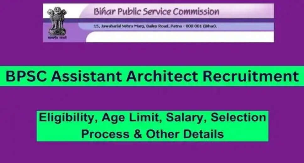 BPSC Assistant Architect Recruitment 2024: Apply for 106 Vacancies Online