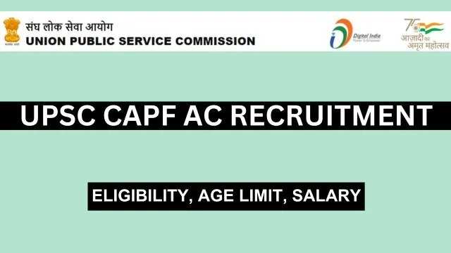 UPSC Announces Final Results for 2023 CAPF (AC) Exam: 322 Positions Filled