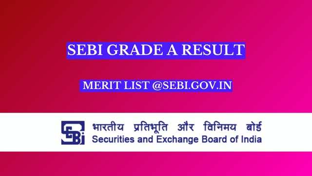 SEBI Officer Grade A 2024 Phase-I Results: Check Your Online Exam Scores