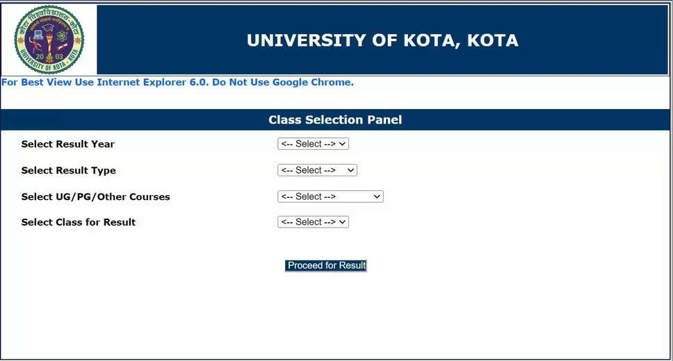 University of Kota Results 2024: Direct Link to Download UG and PG Marksheet