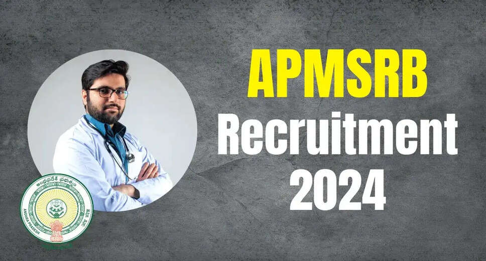 APMSRB Specialist Doctor Recruitment 2024: Applications Open for 234 Posts (Apply Now!)