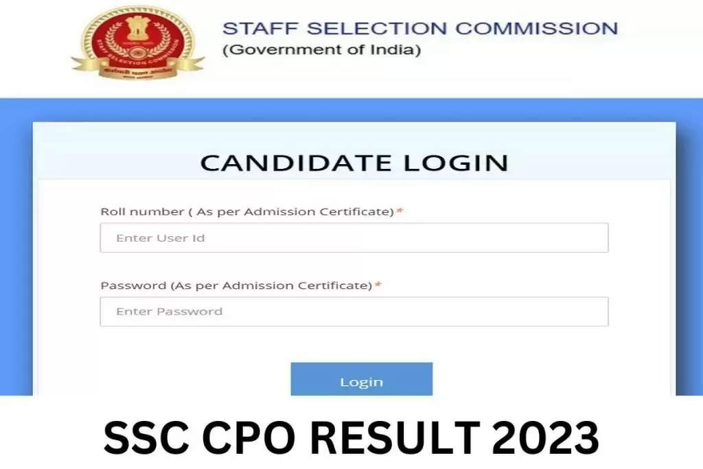 SSC Delhi Police SI Result 2023: Important Information on Delhi Police and CAPF SI Results