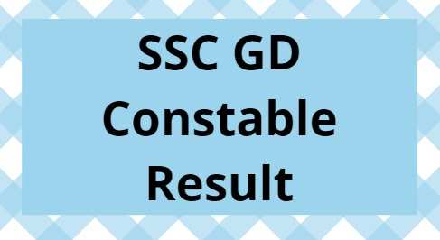 SSC GD Result 2023 Released on ssc.nic.in, SSC GD Constable Final Result Link Here