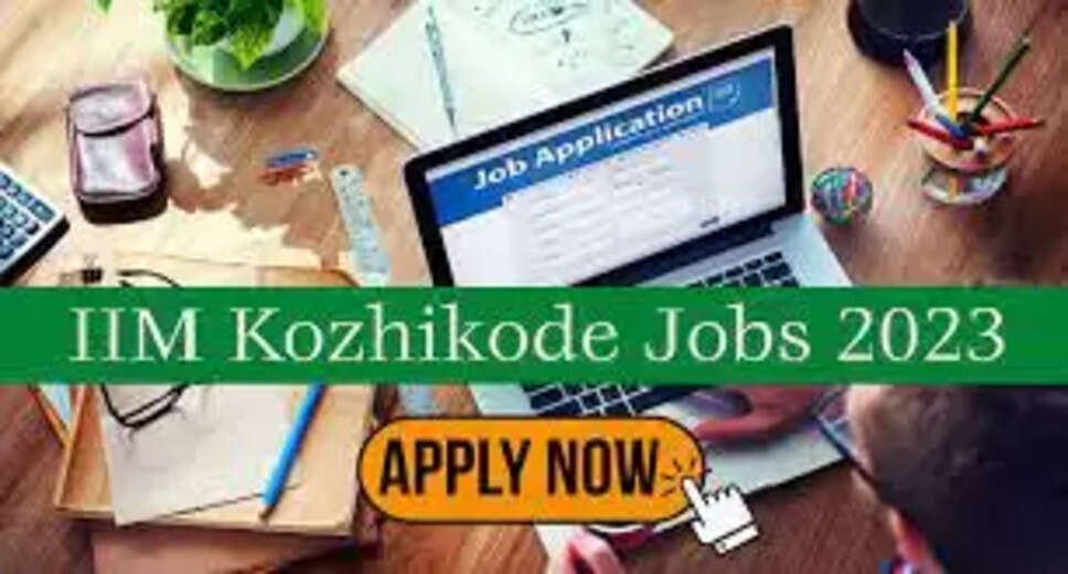 SEO Title: "IIM Kozhikode Recruitment 2023: Chief System Manager Vacancy | Apply Now" IIM Kozhikode Recruitment 2023: Chief System Manager Vacancy IIM Kozhikode is currently seeking eligible candidates for the post of Chief System Manager. If you meet the qualifications and are eager to join, please review the requirements outlined by IIM Kozhikode below. Ensure you fulfill the post's requirements before following the instructions to apply online/offline seamlessly. Organization: IIM Kozhikode Recruitment 2023 Post Name: Chief System Manager Total Vacancy: 1 Post Salary: Rs.131,100 - Rs.216,600 Per Month Job Location: Kozhikude Last Date to Apply: 08/06/2023 Official Website: iimk.ac.in Similar Jobs: Govt Jobs 2023 Qualification for IIM Kozhikode Recruitment 2023 Qualification is a crucial aspect when considering a job. Only candidates who meet the eligibility criteria can apply. IIM Kozhikode is hiring candidates with an M.E/M.Tech or MCA degree. For more information, visit the official website of IIM Kozhikode. Find the official IIM Kozhikode recruitment 2023 notification PDF here. IIM Kozhikode Recruitment 2023 Vacancy Count Eligible candidates can review the official notification and apply online/offline before 08/06/2023. The total vacancy count for IIM Kozhikode Recruitment 2023 is 1. For more details, refer to the official notification provided below. IIM Kozhikode Recruitment 2023 Salary Candidates selected for IIM Kozhikode Recruitment will receive a pay scale ranging from Rs.131,100 to Rs.216,600 per month. Job Location for IIM Kozhikode Recruitment 2023 IIM Kozhikode has released the official notification for Chief System Manager vacancies, with the last date to apply being 08/06/2023. The job location for IIM Kozhikode Recruitment 2023 is Kozhikude. IIM Kozhikode Recruitment 2023 Apply Online Last Date Only candidates who meet the eligibility criteria can apply for the job. Applications will not be accepted after the last date, so make sure to apply before 08/06/2023. Steps to apply for IIM Kozhikode Recruitment 2023 Candidates interested in applying for IIM Kozhikode Recruitment 2023 must follow the procedure outlined below: Step 1: Visit the official website of IIM Kozhikode - iimk.ac.in Step 2: Search for the notification regarding IIM Kozhikode Recruitment 2023 Step 3: Thoroughly read all the details provided in the notification Step 4: Check the application mode as per the official notification and proceed accordingly Apply now and seize this opportunity to join IIM Kozhikode as Chief System Manager.