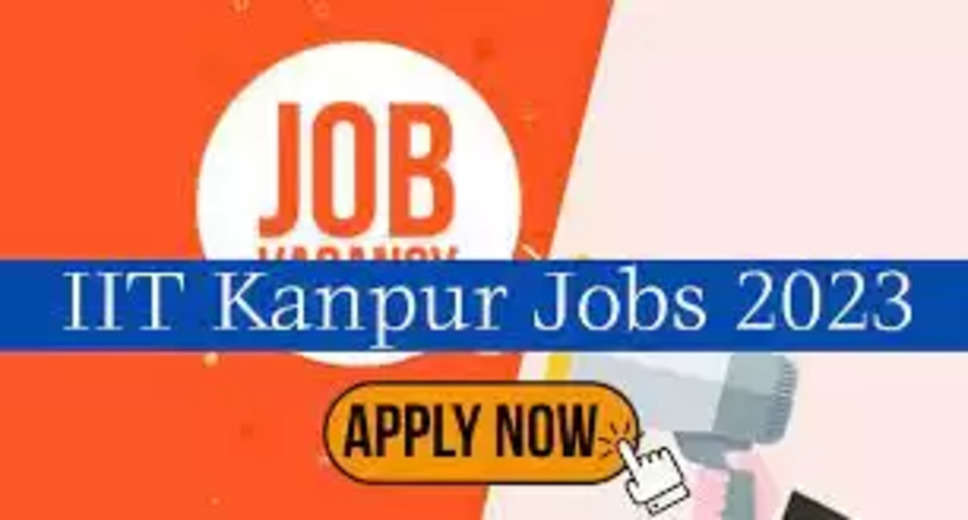IIT Kanpur Recruitment 2023: Apply for Senior Project Executive Officer Vacancies  IIT Kanpur is currently seeking eligible candidates for Senior Project Executive Officer vacancies for the year 2023. This is a great opportunity for candidates interested in working with a prestigious organization like IIT Kanpur. Candidates who meet the eligibility criteria can apply for the Senior Project Executive Officer vacancies by 15th May 2023.  Interested candidates can find more details about the IIT Kanpur Recruitment 2023 below, including the educational qualification, vacancy count, salary, job location, and how to apply.  Organization: IIT Kanpur  Post Name: Senior Project Executive Officer  Total Vacancy: Various Posts  Salary: Rs.70,000 - Rs.200,000 Per Month  Job Location: Kanpur  Last Date to Apply: 15/05/2023  Official Website: iitk.ac.in  Qualification for IIT Kanpur Recruitment 2023: The educational qualification required for IIT Kanpur Recruitment 2023 is M.E/M.Tech, M.Phil/Ph.D.  Vacancy Count for IIT Kanpur Recruitment 2023: The vacancy count for IIT Kanpur Recruitment 2023 is Various. Interested candidates can apply online/offline by knowing the complete details about the IIT Kanpur Recruitment 2023 here.  Salary for IIT Kanpur Recruitment 2023: The salary for IIT Kanpur Recruitment 2023 is Rs.70,000 - Rs.200,000 Per Month. Usually, Candidates will be informed about the pay range for the position Senior Project Executive Officer in IIT Kanpur once they are selected.  Job Location for IIT Kanpur Recruitment 2023: The job location for IIT Kanpur Recruitment 2023 is Kanpur.  Apply Online Last Date for IIT Kanpur Recruitment 2023: The eligible candidates can apply before 15/05/2023 online/offline at iitk.ac.in.  Steps to apply for IIT Kanpur Recruitment 2023:  Visit the IIT Kanpur official website iitk.ac.in Look for the IIT Kanpur Recruitment 2023 notifications on the website. Read the notification completely before proceeding. Check the mode of application and then proceed further. Interested candidates are advised to apply as soon as possible to avoid any last-minute rush. This is a great opportunity to work with one of the best institutions in the country. For more information, visit the official website of IIT Kanpur at iitk.ac.in.