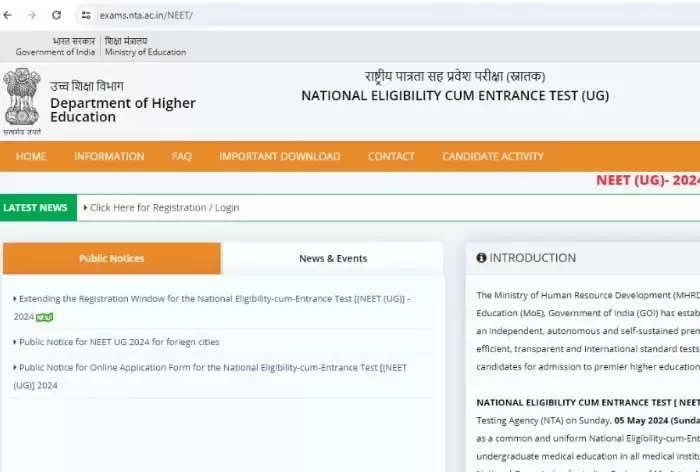 NEET UG 2024 Registration Deadline Pushed to March 16, Step-by-Step Application Guide