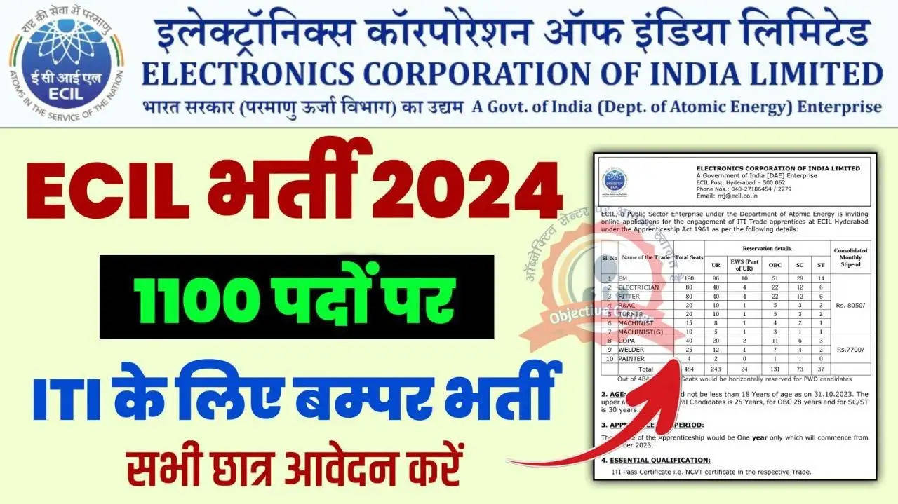 1100 Junior Technician Posts Open at ECIL! Apply Online Before Jan 16th