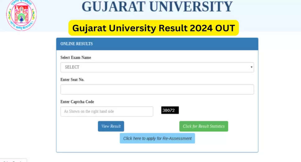 Gujarat University Declares UG and PG Results 2024 – Check Your Marks Now