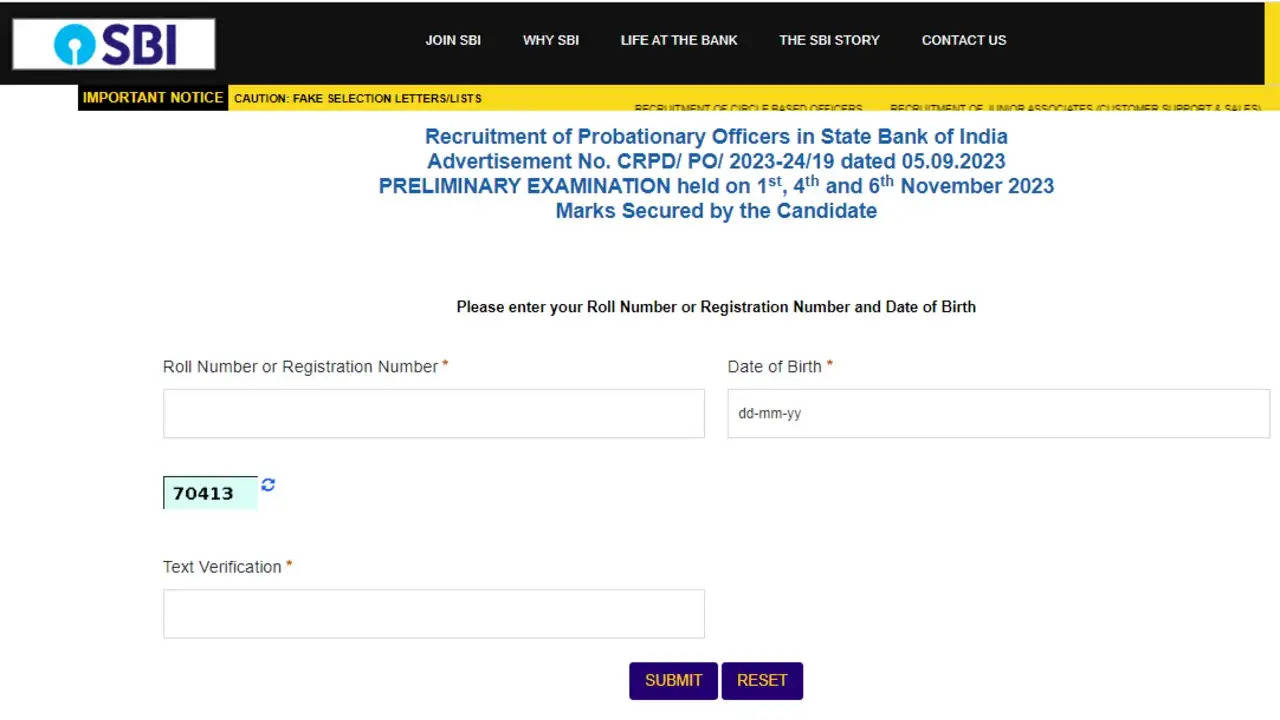 SBI PO 2023 Mains Result Out! Check Your Merit Rank for 2000 Probationary Officer Posts