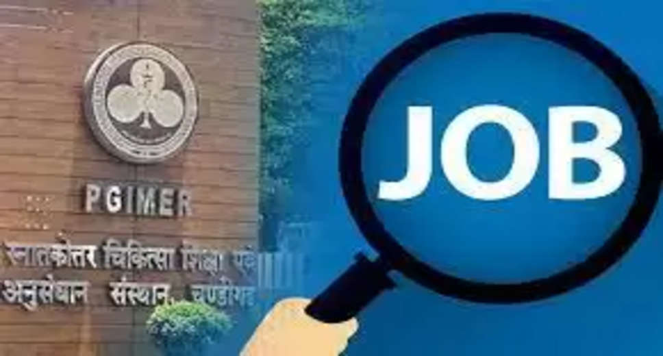 SEO Title: PGIMER Recruitment 2023: Apply for Junior Research Fellow Vacancies | Last Date 05/07/2023  Introduction: PGIMER, Chandigarh, is currently hiring eligible candidates for the post of Junior Research Fellow. If you meet the qualification requirements set by PGIMER, you can apply online/offline for the position. Read on to find out more about the qualifications, application process, and important dates.  Post Details:  Organization: PGIMER Recruitment 2023 Post Name: Junior Research Fellow Total Vacancy: 1 Post Salary: Not Disclosed Job Location: Chandigarh Last Date to Apply: 05/07/2023 Official Website: pgimer.edu.in Qualification for PGIMER Recruitment 2023: To be eligible for the Junior Research Fellow vacancies, candidates must hold an M.Sc. degree. Only those who meet this qualification requirement can apply for PGIMER Recruitment 2023. Interested candidates can apply online/offline before the last date, following the instructions provided below.  Vacancy Count for PGIMER Recruitment 2023: The total number of vacancies available for PGIMER Recruitment 2023 is 1.  Salary and Job Location: The salary details for PGIMER Recruitment 2023 are not disclosed. For more information regarding the salary and other details, refer to the official notification. The job location for this recruitment is Chandigarh.  How to Apply for PGIMER Recruitment 2023:  Visit the official website of PGIMER at pgimer.edu.in. Look for the notification of PGIMER Recruitment 2023. Read all the details mentioned in the notification carefully. Proceed to the application process as per the mode specified. Make sure to submit your application before the last date, i.e., 05/07/2023. Don't miss the opportunity to apply for this position at PGIMER before the deadline. Ensure that you meet the eligibility criteria and follow the application procedure correctly. For more information and to apply, visit the official website of PGIMER.