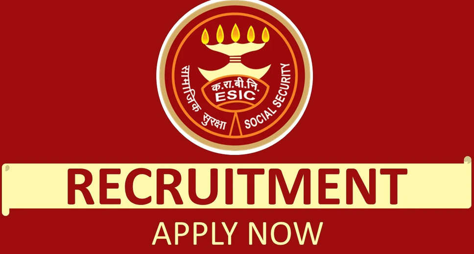 ESIC UDAIPUR Recruitment 2023: A great opportunity has emerged to get a job (Sarkari Naukri) in Employees State Insurance Corporation, Udaipur (ESIC Udaipur). ESIC UDAIPUR has sought applications to fill the posts of Specialist and Senior Resident (ESIC UDAIPUR Recruitment 2023). Interested and eligible candidates who want to apply for these vacant posts (ESIC UDAIPUR Recruitment 2023), they can apply by visiting the official website of ESIC UDAIPUR, esic.nic.in. The last date to apply for these posts (ESIC UDAIPUR Recruitment 2023) is 2 February 2023.  Apart from this, candidates can also apply for these posts (ESIC UDAIPUR Recruitment 2023) directly by clicking on this official link esic.nic.in. If you want more detailed information related to this recruitment, then you can see and download the official notification (ESIC UDAIPUR Recruitment 2023) through this link ESIC UDAIPUR Recruitment 2023 Notification PDF. A total of 23 posts will be filled under this recruitment (ESIC UDAIPUR Recruitment 2023) process.  Important Dates for ESIC UDAIPUR Recruitment 2023  Online Application Starting Date –  Last date for online application - 2 February 2023  Location- Udaipur  Details of posts for ESIC UDAIPUR Recruitment 2023  Total No. of Posts – 23 Posts  Eligibility Criteria for ESIC UDAIPUR Recruitment 2023  Specialist and Senior Resident: MBBS degree from recognized institute and experience  Age Limit for ESIC UDAIPUR Recruitment 2023  Specialist and Senior Resident - The age limit of the candidates will be 69 years.  Salary for ESIC UDAIPUR Recruitment 2023  Specialist and Senior Resident: As per rules  Selection Process for ESIC UDAIPUR Recruitment 2023  Specialist & Senior Resident : Will be done on the basis of Interview.  How to Apply for ESIC UDAIPUR Recruitment 2023  Interested and eligible candidates can apply through the official website of ESIC Udaipur (esic.nic.in) by 2 February 2023. For detailed information in this regard, refer to the official notification given above.  If you want to get a government job, then apply for this recruitment before the last date and fulfill your dream of getting a government job. You can visit naukrinama.com for more such latest government jobs information.