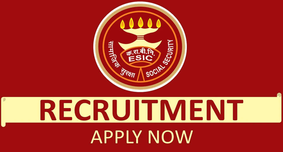 ESIC UDAIPUR Recruitment 2023: A great opportunity has emerged to get a job (Sarkari Naukri) in Employees State Insurance Corporation, Udaipur (ESIC Udaipur). ESIC UDAIPUR has sought applications to fill the posts of Specialist and Senior Resident (ESIC UDAIPUR Recruitment 2023). Interested and eligible candidates who want to apply for these vacant posts (ESIC UDAIPUR Recruitment 2023), they can apply by visiting the official website of ESIC UDAIPUR, esic.nic.in. The last date to apply for these posts (ESIC UDAIPUR Recruitment 2023) is 2 February 2023.  Apart from this, candidates can also apply for these posts (ESIC UDAIPUR Recruitment 2023) directly by clicking on this official link esic.nic.in. If you want more detailed information related to this recruitment, then you can see and download the official notification (ESIC UDAIPUR Recruitment 2023) through this link ESIC UDAIPUR Recruitment 2023 Notification PDF. A total of 23 posts will be filled under this recruitment (ESIC UDAIPUR Recruitment 2023) process.  Important Dates for ESIC UDAIPUR Recruitment 2023  Online Application Starting Date –  Last date for online application - 2 February 2023  Location- Udaipur  Details of posts for ESIC UDAIPUR Recruitment 2023  Total No. of Posts – 23 Posts  Eligibility Criteria for ESIC UDAIPUR Recruitment 2023  Specialist and Senior Resident: MBBS degree from recognized institute and experience  Age Limit for ESIC UDAIPUR Recruitment 2023  Specialist and Senior Resident - The age limit of the candidates will be 69 years.  Salary for ESIC UDAIPUR Recruitment 2023  Specialist and Senior Resident: As per rules  Selection Process for ESIC UDAIPUR Recruitment 2023  Specialist & Senior Resident : Will be done on the basis of Interview.  How to Apply for ESIC UDAIPUR Recruitment 2023  Interested and eligible candidates can apply through the official website of ESIC Udaipur (esic.nic.in) by 2 February 2023. For detailed information in this regard, refer to the official notification given above.  If you want to get a government job, then apply for this recruitment before the last date and fulfill your dream of getting a government job. You can visit naukrinama.com for more such latest government jobs information.