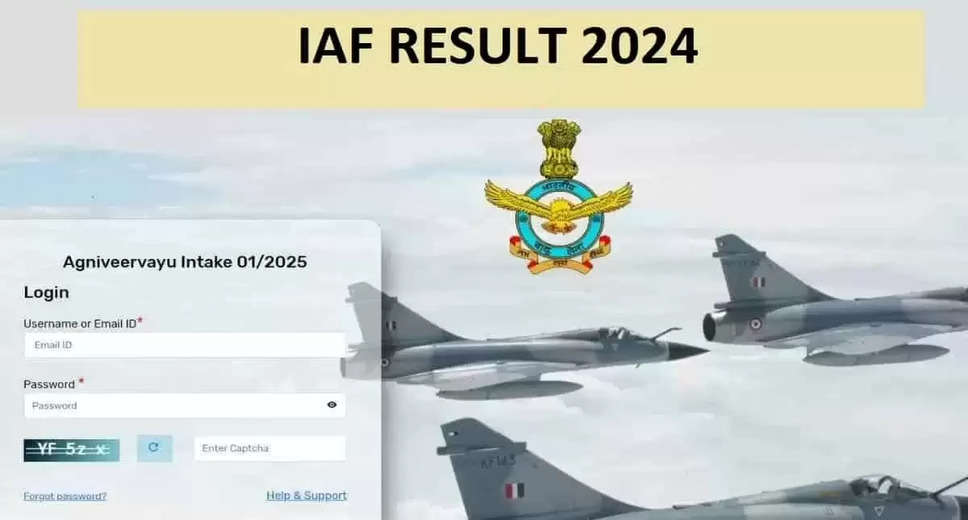 IAF Agniveervayu 2024: Final Result Declared on agnipathvayu.cdac.in, Check Enrolment List Now