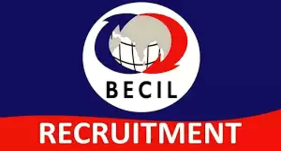 BECIL Recruitment 2023: Apply for 19 Driver, Data Entry Operator, and More Vacancies in Gurgaon Are you looking for government jobs in 2023? Broadcast Engineering Consultants India Limited (BECIL) is hiring for various positions such as Driver, Data Entry Operator, Senior Engineer, and more in Gurgaon. Interested candidates can apply for BECIL Recruitment 2023 before the last date of 27/04/2023. BECIL Recruitment 2023 Vacancy Details The total number of vacancies available at BECIL Recruitment 2023 is 19. Check the table below for more details about the available positions: S.No Post Name 1 Driver 2 Data Entry Operator 3 Senior Engineer 4 Advisor 5 Senior Technical Advisor 6 Trainee 7 Executive 8 Assistant Manager 9 Management Trainee 10 Assistant 11 Plumber BECIL Recruitment 2023 Qualifications To apply for BECIL Recruitment 2023, candidates must possess any of the following qualifications: Any Graduate, B.Sc, B.Tech/B.E, Diploma, 10TH, Any Post Graduate, MBA/PGDM. Visit the official website for more details on eligibility criteria. BECIL Recruitment 2023 Salary and Job Location The pay scale for BECIL Recruitment 2023 ranges from Rs.20,000 to Rs.70,000 per month. The job location for the available vacancies is in Gurgaon. Candidates who are willing to relocate can also apply for the job. How to Apply for BECIL Recruitment 2023 The last date to apply for BECIL Recruitment 2023 is 27/04/2023. Candidates can follow the below steps to apply for the job: Visit the official website becil.com Click on the BECIL Recruitment 2023 notification Read the instructions carefully and proceed further Apply or download the application form as per the information mentioned on the official notification Don't miss this opportunity to work with a government organization. Apply for BECIL Recruitment 2023 now and kickstart your career in 2023!