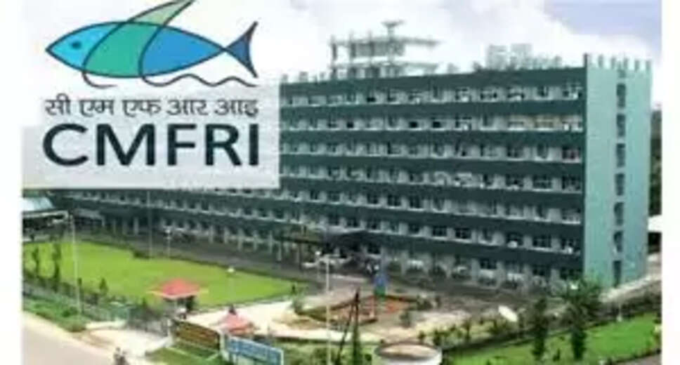 CMFRI Recruitment 2022: A great opportunity has emerged to get a job (Sarkari Naukri) in the Central Marine Fisheries Research Institute (CMFRI). CMFRI has sought applications to fill the posts of Young Professional (CMFRI Recruitment 2022). Interested and eligible candidates who want to apply for these vacant posts (CMFRI Recruitment 2022), can apply by visiting the official website of CMFRI, cmfri.org.in. The last date to apply for these posts (CMFRI Recruitment 2022) is 20 December 2022. Apart from this, candidates can also apply for these posts (CMFRI Recruitment 2022) directly by clicking on this official link cmfri.org.in. If you need more detailed information related to this recruitment, then you can view and download the official notification (CMFRI Recruitment 2022) through this link CMFRI Recruitment 2022 Notification PDF. A total of 1 posts will be filled under this recruitment (CMFRI Recruitment 2022) process. Important Dates for CMFRI Recruitment 2022 Online Application Starting Date – Last date for online application – 20 December Details of posts for CMFRI Recruitment 2022 Total No. of Posts- 1 Eligibility Criteria for CMFRI Recruitment 2022 Bachelor's Degree in Marine Biology Age Limit for CMFRI Recruitment 2022 Candidates age limit will be 45 years Salary for CMFRI Recruitment 2022 25000/- Selection Process for CMFRI Recruitment 2022 Selection Process Candidates will be selected on the basis of written test. How to apply for CMFRI Recruitment 2022 Interested and eligible candidates can apply through the official website of CMFRI (cmfri.org.in) by 20 December 2022. For detailed information in this regard, refer to the official notification given above. If you want to get a government job, then apply for this recruitment before the last date and fulfill your dream of getting a government job. For more latest government jobs like this, you can visit naukrinama.com