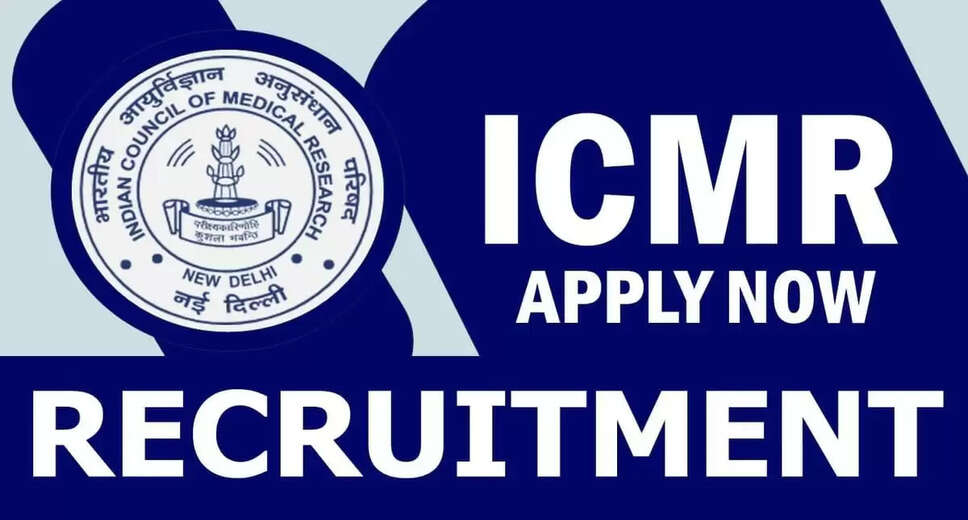 ICMR-NIE Recruitment Notification 2024: Vacancies Announced, Apply Now