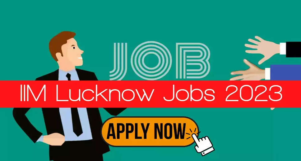 IIM Lucknow Recruitment 2023: Apply for 1 Research Associate Vacancy The Indian Institute of Management (IIM) Lucknow has released an official notification inviting eligible candidates to apply for Research Associate vacancies. This is a great opportunity for individuals seeking employment in the education sector. In this blog post, we will be discussing the details of the IIM Lucknow Recruitment 2023 and how to apply for the same. Organization IIM Lucknow Recruitment 2023 The IIM Lucknow Recruitment 2023 is hiring candidates for the post of Research Associate. The total vacancy count for this position is 1. Interested candidates can apply online/offline at iiml.ac.in. Qualification for IIM Lucknow Recruitment 2023 To be eligible for the Research Associate position, candidates must meet the minimum qualifications required by the organization. The qualifications required for IIM Lucknow Recruitment 2023 include M.A, MBA/PGDM, MSW. Only candidates who meet these qualifications can apply for the position. IIM Lucknow Recruitment 2023 Vacancy Count As mentioned earlier, the number of seats allotted for Research Associate vacancies in IIM Lucknow is 1. Once the candidate is selected, they will be informed about the pay scale. IIM Lucknow Recruitment 2023 Salary The pay scale for the IIM Lucknow Recruitment 2023 is Rs.25,000 - Rs.35,000 per month. The entire details regarding the IIM Lucknow Recruitment 2023 can be found on the official notification. Job Location for IIM Lucknow Recruitment 2023 The IIM Lucknow is hiring candidates to fill the vacant positions for the respective vacancies in Lucknow. So the firm might hire the candidate from the concerned location or hire a person who is ready to relocate to Lucknow. Last Date to Apply for IIM Lucknow Recruitment 2023 The last date to apply for the IIM Lucknow Recruitment 2023 is 22/05/2023. After the last date, applications will not be accepted by the officials. Steps to Apply for IIM Lucknow Recruitment 2023 Listed below are the steps to apply for IIM Lucknow Recruitment 2023: Step 1: Visit the official website of IIM Lucknow - iiml.ac.in Step 2: Look for the IIM Lucknow Recruitment 2023 Notification Step 3: Make sure you read all the details in the notification Step 4: Apply or send the application form as per the mode of application given on the official notification