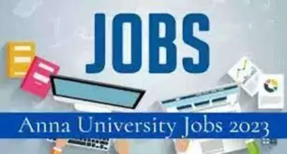 SEO Title: "Anna University Recruitment 2023: Apply for Project Associate I, Project Associate II, and More Vacancies" Anna University Recruitment 2023: Apply for Project Associate I, Project Associate II, and More Vacancies Are you looking for exciting job opportunities at Anna University? Check out the Anna University Recruitment 2023 for Project Associate I, Project Associate II, and More Vacancies. Don't miss this chance to join one of the prestigious institutions in Chennai. Apply now! Organization: Anna University Recruitment 2023 Total Vacancy: 9 Posts Job Location: Chennai Last Date to Apply: 31/07/2023 Official Website: annauniv.edu List of Jobs available at Anna University: S.No Post Name 1 Project Associate I 2 Project Associate II 3 Analyst 4 Field Assistant 5 Project Assistant Qualification for Anna University Recruitment 2023: Candidates who possess B.A, BCA, B.B.A, B.Com, B.Sc, M.Sc, M.E/M.Tech, M.Phil/Ph.D degrees are eligible to apply for the Project Associate I, Project Associate II, and More Vacancies. Apply online/offline before the last date as per the instructions provided below. Anna University Recruitment 2023 Vacancy Count: Anna University offers 9 vacancies for Project Associate I, Project Associate II, and More positions in 2023. Anna University Recruitment 2023 Salary: The pay scale for the Anna University recruitment 2023 is Rs. 10,000 - Rs. 28,000 Per Month. For more details, refer to the official notification. Job Location for Anna University Recruitment 2023: Anna University has released vacancy notifications for Project Associate I, Project Associate II, and More Vacancies in Chennai. Explore the job location and other details here. Anna University Recruitment 2023 Apply Online Last Date: The last date to apply for Anna University Recruitment 2023 is 31/07/2023. Don't miss the opportunity to join Anna University Chennai as Project Associate I, Project Associate II, or More Vacancies. Steps to apply for Anna University Recruitment 2023: Step 1: Visit the official website annauniv.edu Step 2: Click on Anna University Recruitment 2023 notification Step 3: Read the instructions carefully and proceed further Step 4: Apply or download the application form as per the information mentioned in the official notification.
