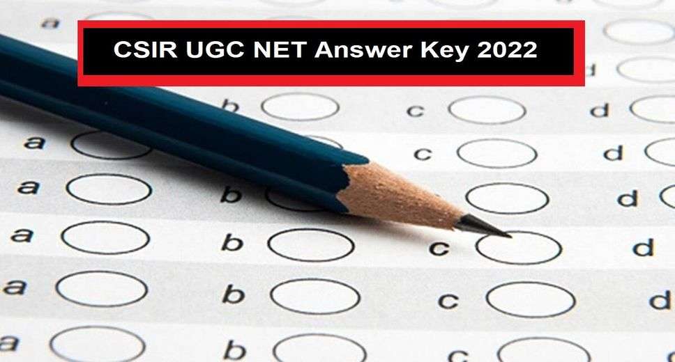 Nta Csir Ugc Net Exam 2022 Answer Keys Released 2787