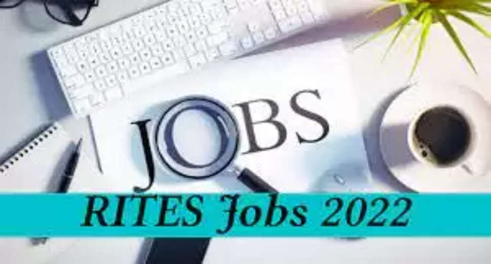 RITES Recruitment 2022 - Latest vacancies on 19 September 2022