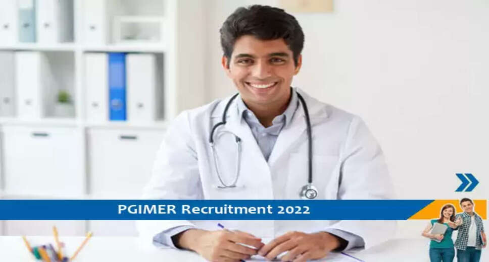 pgimer-chandigarh-research medical officer vacancies-2022