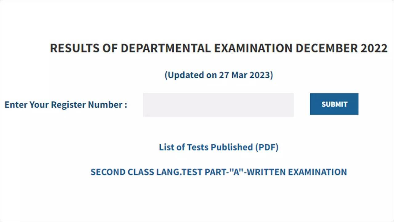 TNPSC AO Result 2023 Out, Download Agricultural Officer Result PDF